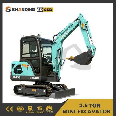 2.5 Ton Mini Digger for Garden (SD25B)
