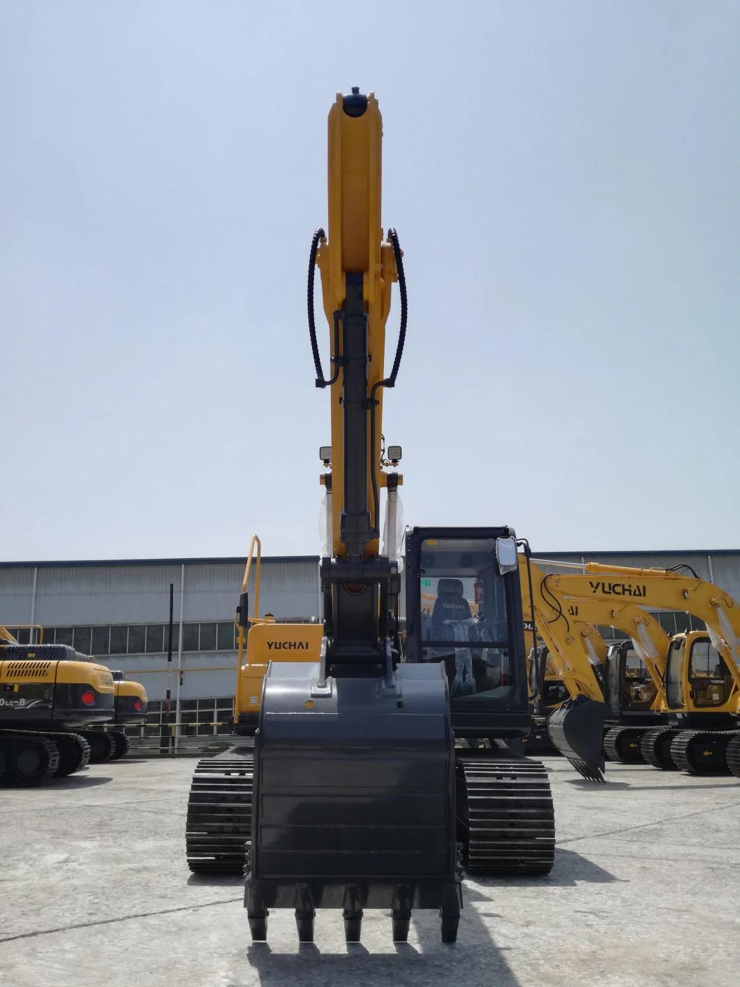 Yuchai 15 Ton Yc150-9 Crawler Excavator with 0.62 Cbm Bucket