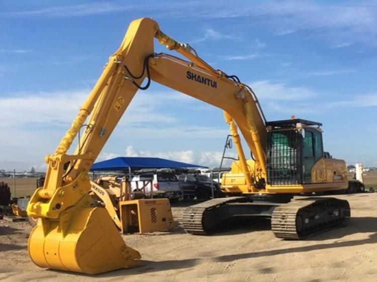 Heavy Se470LC 46800kg 0.55~2.5 (2.2) M3 Bucket Shantui Excavator