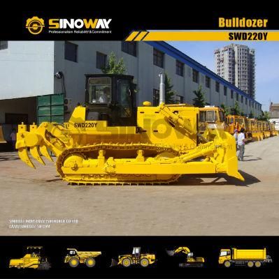 Cummins 220HP Crawler Bulldozer with Rops for Earth Moving