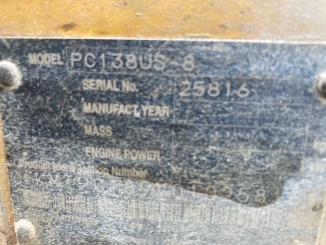 13 Ton Crawler Track Japan Excavators PC138us Used PC55 PC60 PC78 Excavadora Usada Excavatrice Pelle Producto Used Secondhand Mini Small Excavator Sale Price