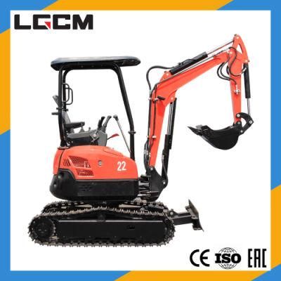 Lgcm 2200kg Small Excavator Construction Machine in China