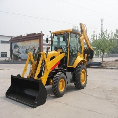 Front Yellow Farmer Backhoe Loader Ztw30-25
