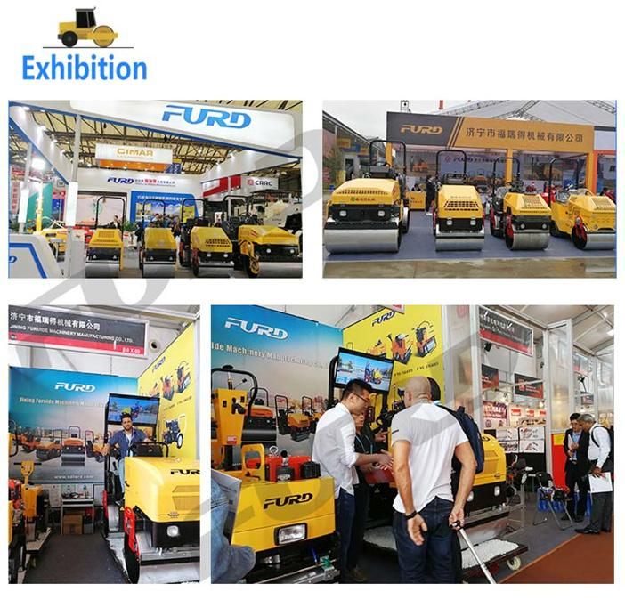 Small Walk Behind Tandem Vibratory Roller Compactor with Best Price (FYL-S600)