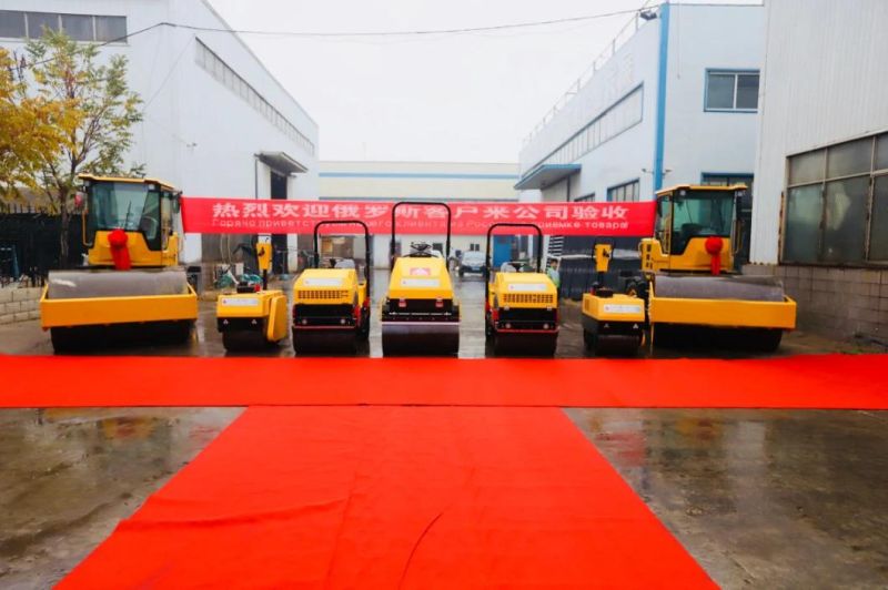 1 to 10 Ton Single Drum Vibratory Road Roller with Good Price