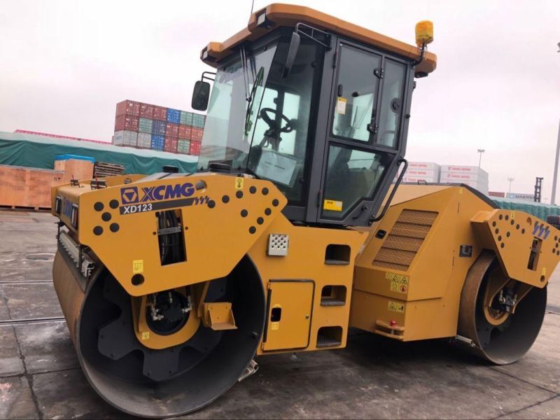 Official Double Drum Road Roller Xd123 for Sale