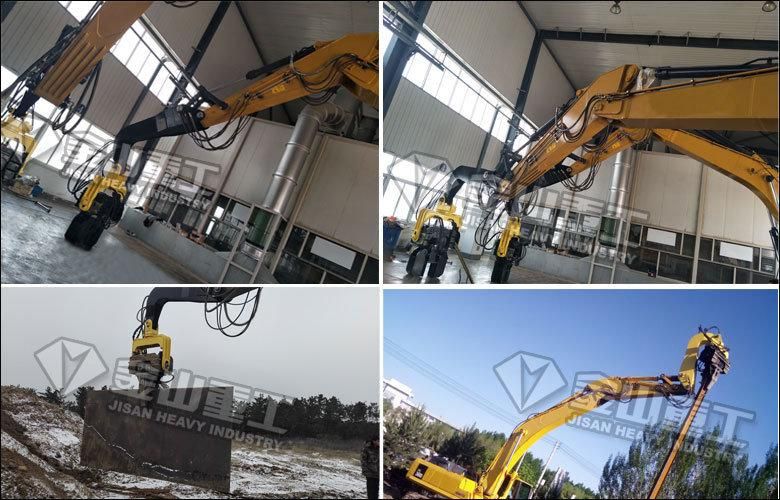 High Quality Excavator Mounted Hydraulic Vibro Hammer Pile Hammer