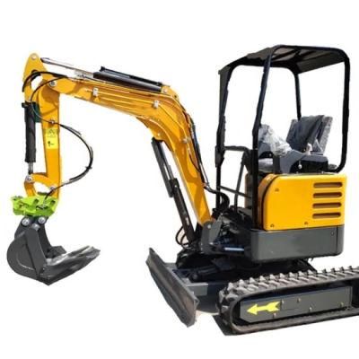 Construction Machinery 2 Ton Mini Hydraulic Excavator for Sale