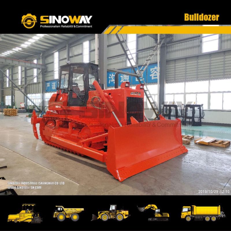 China Small Bulldozer Manufacturer 165HP Mini Bulldozer PARA La Venta