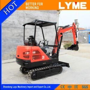 Lyme Brand Popular 2 Ton Mini Excavator with Good Production Line