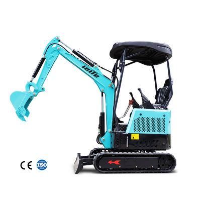 1 Ton Mini Excavator Hydraulic Crawler Small Excavator Lt1015 Mini Digger China Factory Outlet