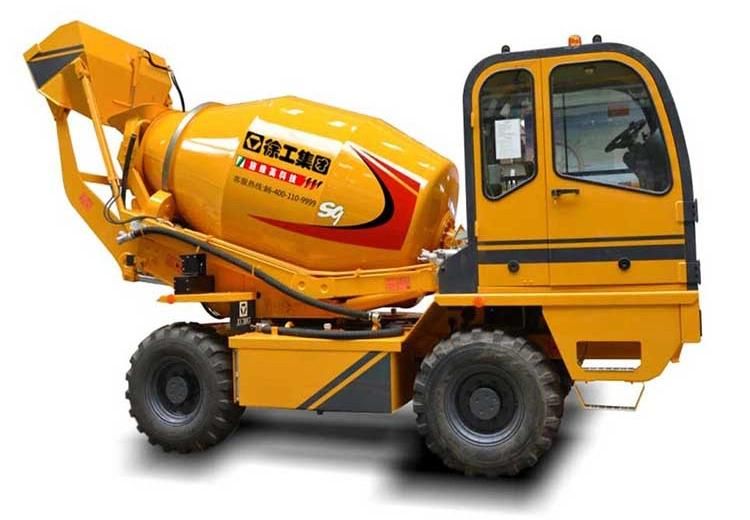 XCMG Slm4 Mini 4 Cubic Capacity Self Loading Concrete Mixer Trucks for Sale