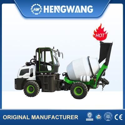 Mobile Truck Mixer with Diesel Engine Concrete Mixer