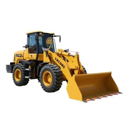 Lugong Official 2.5 Ton Mini Wheel Loader 92kw Front End Loader