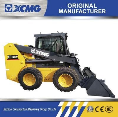 XCMG Skid Steer Loader Xc740K 1ton Mini Loader Skid Steer