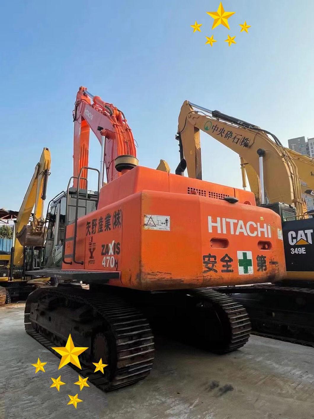 47 Ton Hitachi Cat Volvo Crawler Heavy Truck Excavators Second Hand Ex200-3 Zaxis200-3 200-5 Used Excavator Construction Machinery Excavadora Usada Sale Price