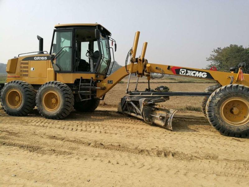 Road Machine XCMG Gr165 165HP Road Graders with Cummins Engine