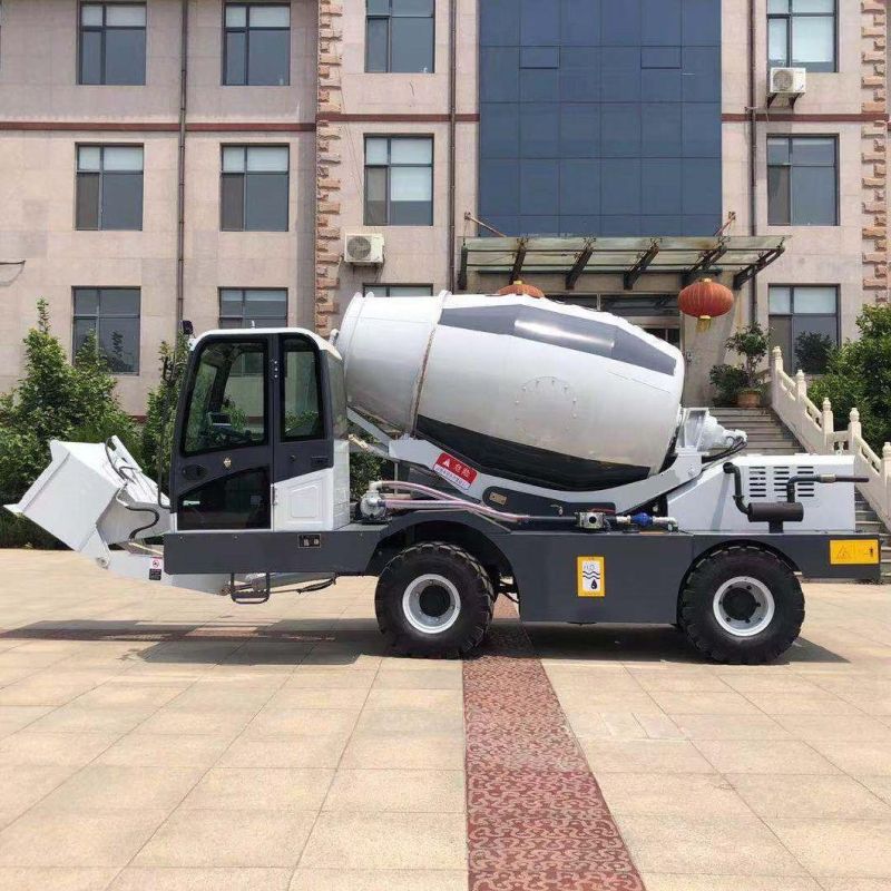 Strong 2.5m3 Self Loading Concrete Mixer (HQ2.5) for Sale