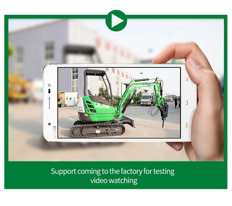 Good Quality Crawler Digger Machine with Breaking Hammer
