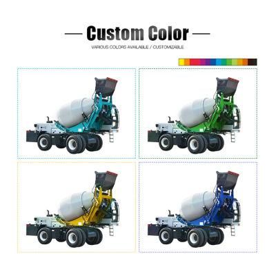 Self Loading Concrete Mixer Automatic Rotation Cmt4000RW Diesel Small Concrete Mobile Concrete Mixer Truck for Sale