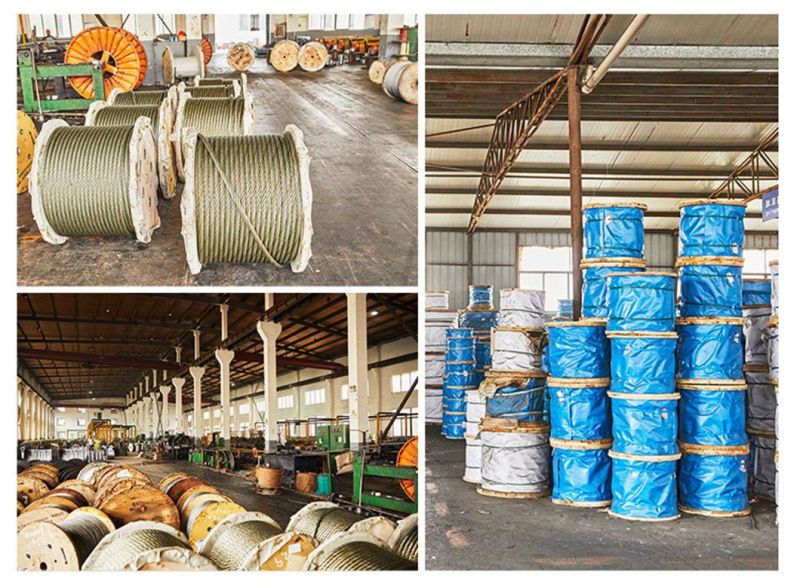 18mm Oiled Ungalvanized Non-Rotating Steel Wire Rope Tower Crane Cable
