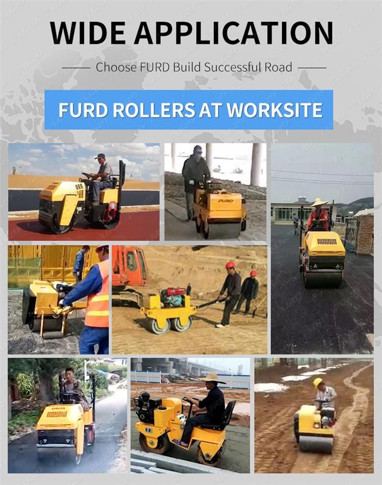 4 Ton Compactor Vibratory Roller Compactor Soil Compactor Vibratory Roller Fyl-1400