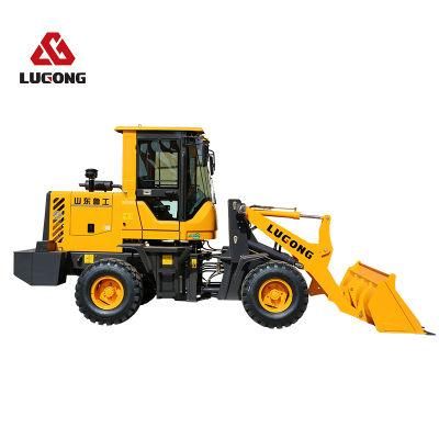 China New Design 1.6 Ton Small Wheel Loader with Standard Bucket