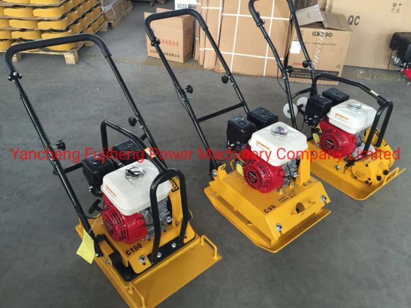 Gasoline Engine Powered Compactor for Construction Concrete Compactor C90 13kn Compactor