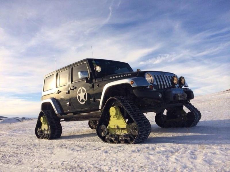 320 Series Rubber Tracked System for Jeep/Truck (JY-320C)