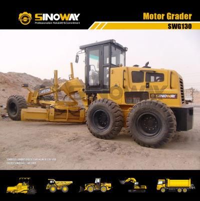 Sinoway Gr130 Mini Motor Grader 130HP Road Grader Price