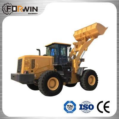 Wm956 5ton CE Compact Construction Agricultural Garden Farm Small Front End Mini Bucket Shovel Boom Wheel Loader with A/C and Cabin Heater