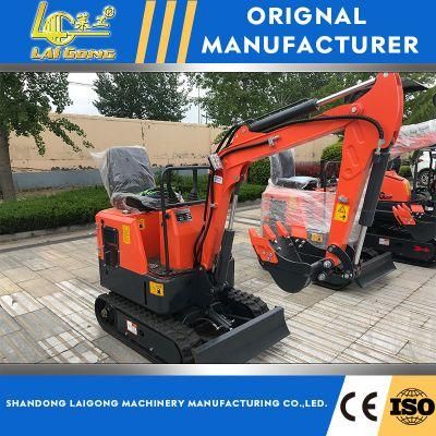 Lgcm Chinese Brand LG10 1t Hydraulic Excavator Mini Crawler Excavator