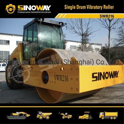 16ton Hydraulic Smooth Drum Vibratory Road Roller Sinoway Vibration Asphalt Compactor Roller