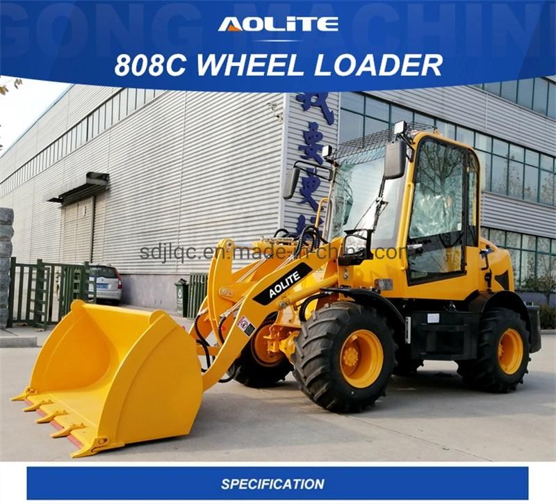 China Good Quality New 3000kg 0.5m3 Wheel Loader