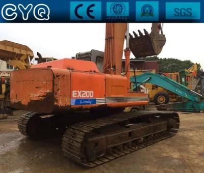 Used Excavator Hitachi Ex200-1 Hydraulic Excavator Original Paint Excavator Hitachi Ex200