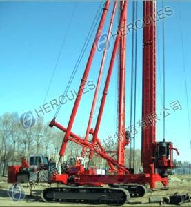 Hydraulic Drilling TIG Crawler Type Auger Piling Rig