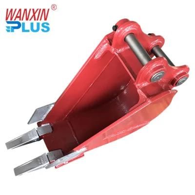 Hubei Reply in 24 Hours Wanxin 0.45cbm-1.6cbm Excavator Crusher Bucket