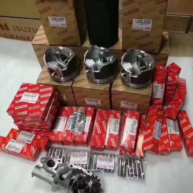 Engine Assembly Overhaul Parts Piston Liner Parts Hino