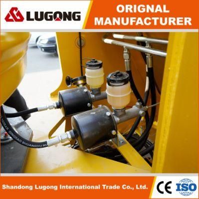 Lugong Factory Front-End Shovel Loader with Grass Fork for Farm and Garden Small Model LG930