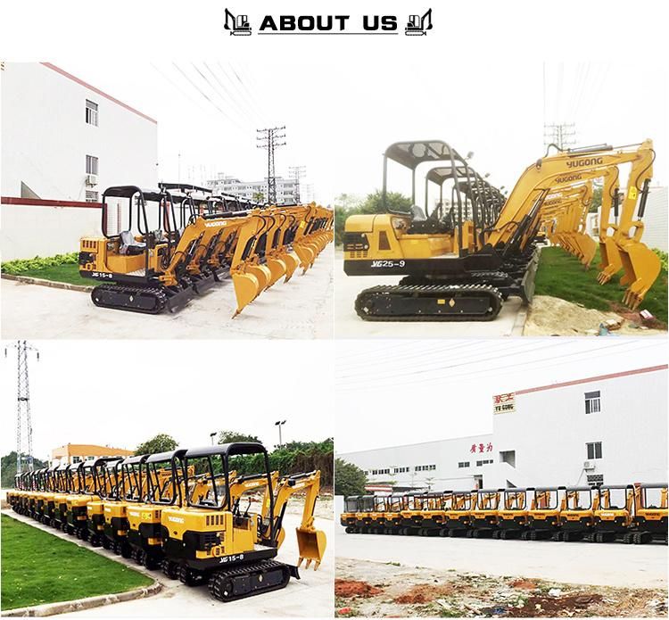 China Mini Excavator Hydraulic Crawler Backhoe Digger with Competitive Price