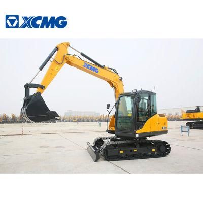 XCMG Brand New Xe80d 8 Ton Chinese Mini Crawler Excavator Prices for Sale