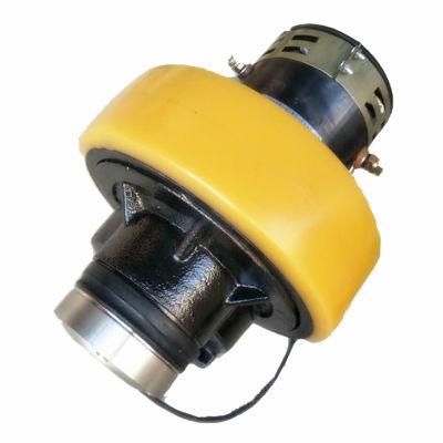 24V 1.2kw DC Series Motor Drive Wheel Assembly for Forklift with 250mm Diameterputire