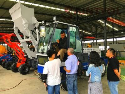 4.0 Cubic Meter Shovel Self-Loading Concrete Mixer Truck China Manufacturer