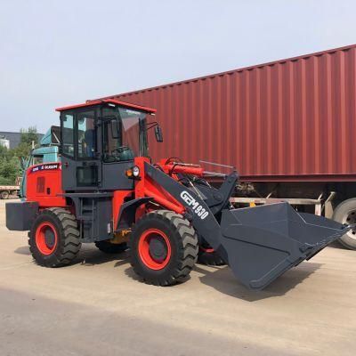 Gem930 2 Ton Wheel Loader with 76kw Engine in China