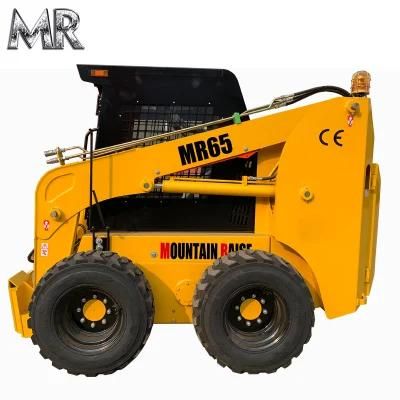 Chinese Factory Mr65 1 Ton Compact Mini Skid Steer Loader