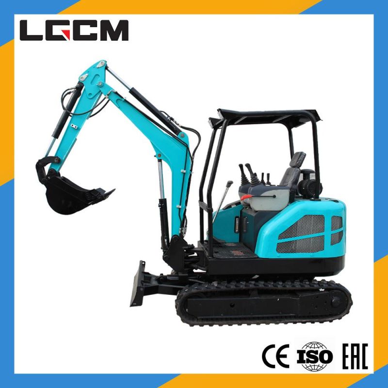 Lgcm Mini Excavator Koop Euro V 3ton Excavator with Closed Cabin