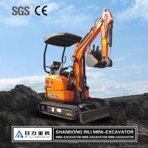 Hot-Sell Rili 1800kg Mini Excavator Xn18 for Sale