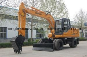 12t Wheel Construcion Excavator