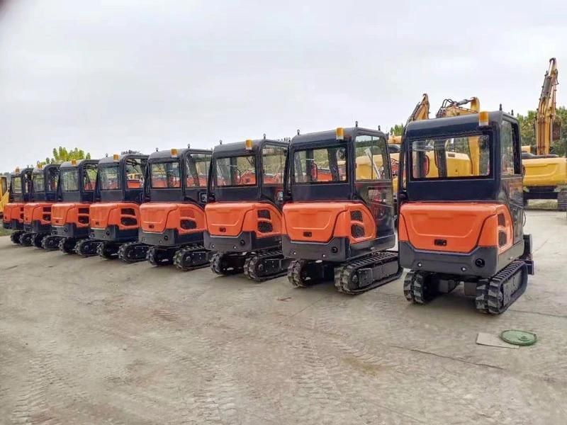 Popular 1800kg Mini Excavtor with EPA Kubota Enigne to Canada Market