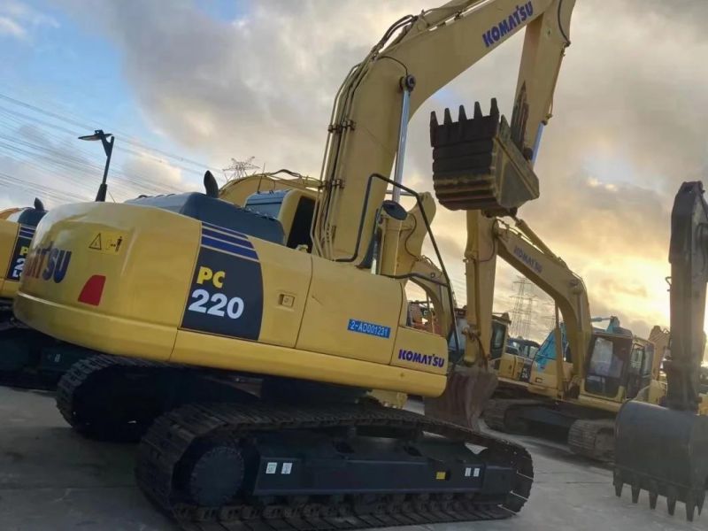 Used Komatsu PC200-8 PC220-7 PC220-8 PC200 PC300 PC350 PC130 PC160 20 Ton Mini Second Hand Crawler Excavator Japan Original Used Excavators Excavadora Usada